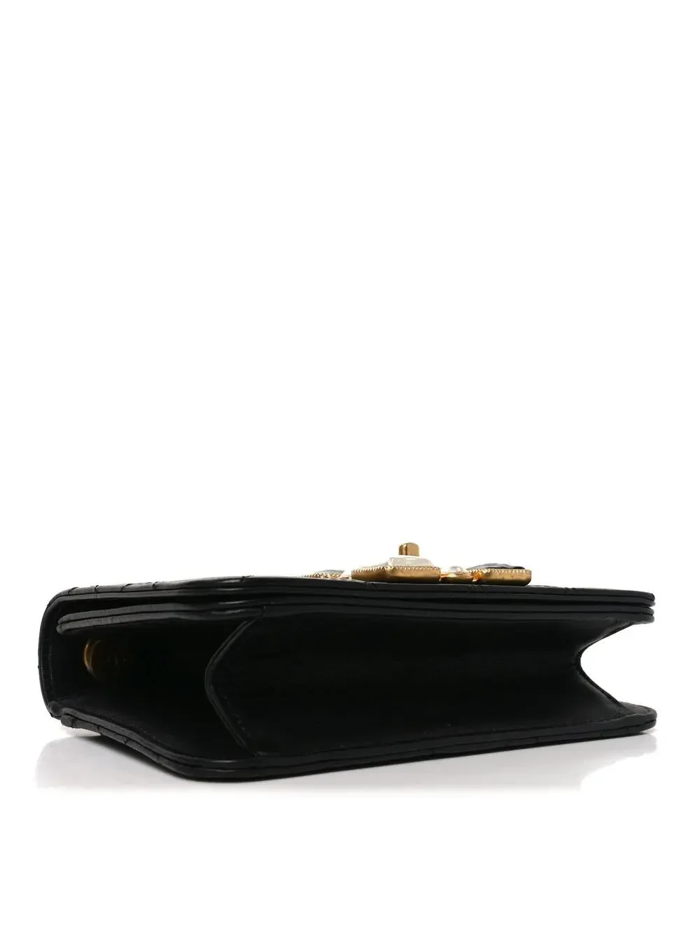 Chanel Calfskin Quilted Crystal Pearl #328282C37B